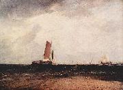 Joseph Mallord William Turner Fischen am Blythe-sand, die Flut setzt ein oil